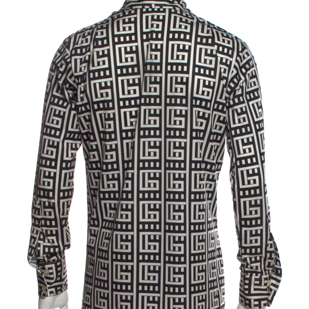 Givenchy Mens’s Printed Long Sleeve Shirt - Picture 3 of 3